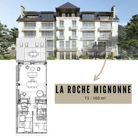 Appartement La Roche Mignonne T3 Trébeurden